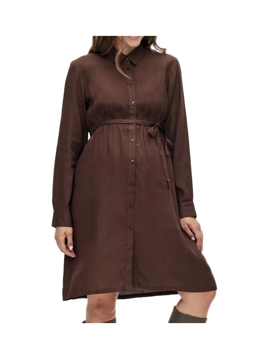 Robe Marron Femme Mamalicious Lia 2