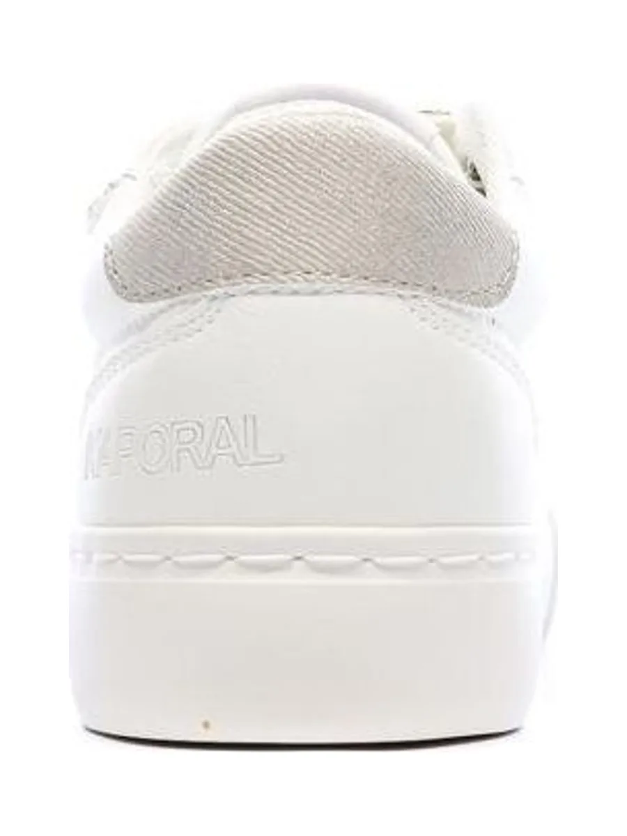 Baskets Blanche/Doré Femme Kaporal Tippyk 4