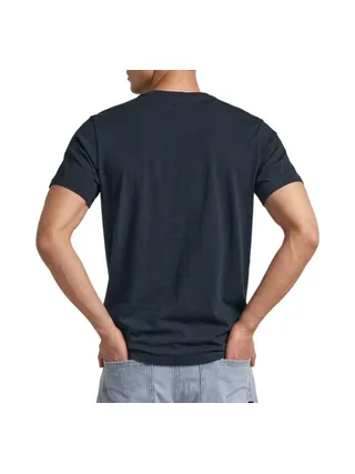 T-Shirt Marine Homme G-Star RAW Faded 2