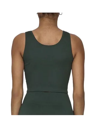 Haut de Sport Vert Foncé Femme ONLY PLAY Life 2