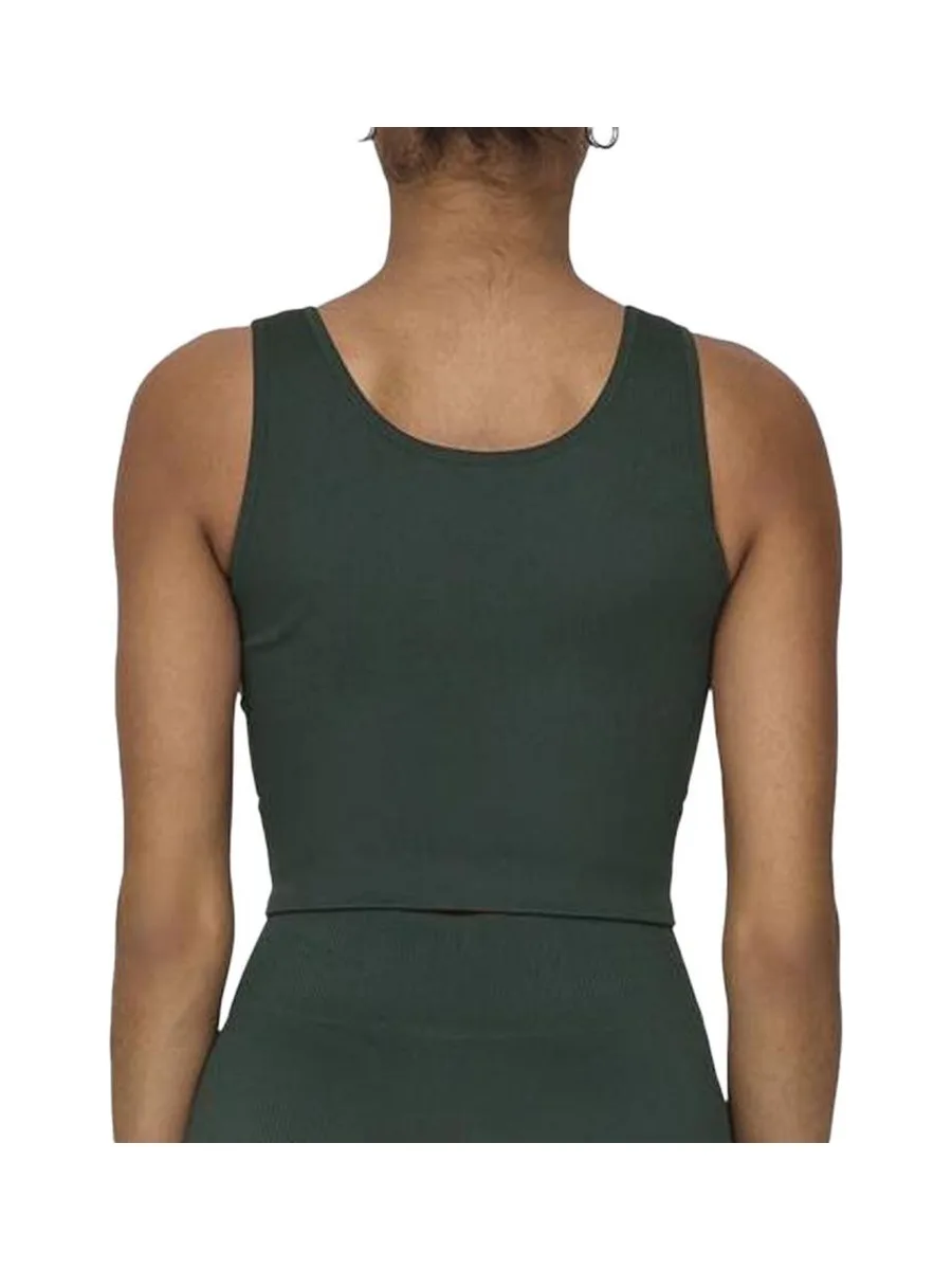 Haut de Sport Vert Foncé Femme ONLY PLAY Life 3