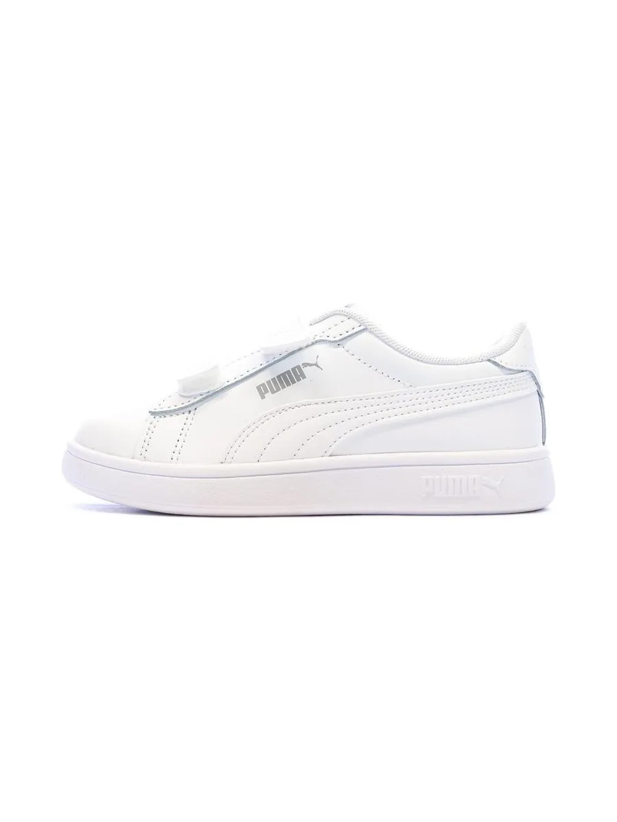 Baskets Blanc Mixte Puma Smash 3.0 2