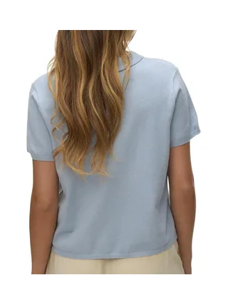 Polo Bleu Femme Vero Moda Lenny 2