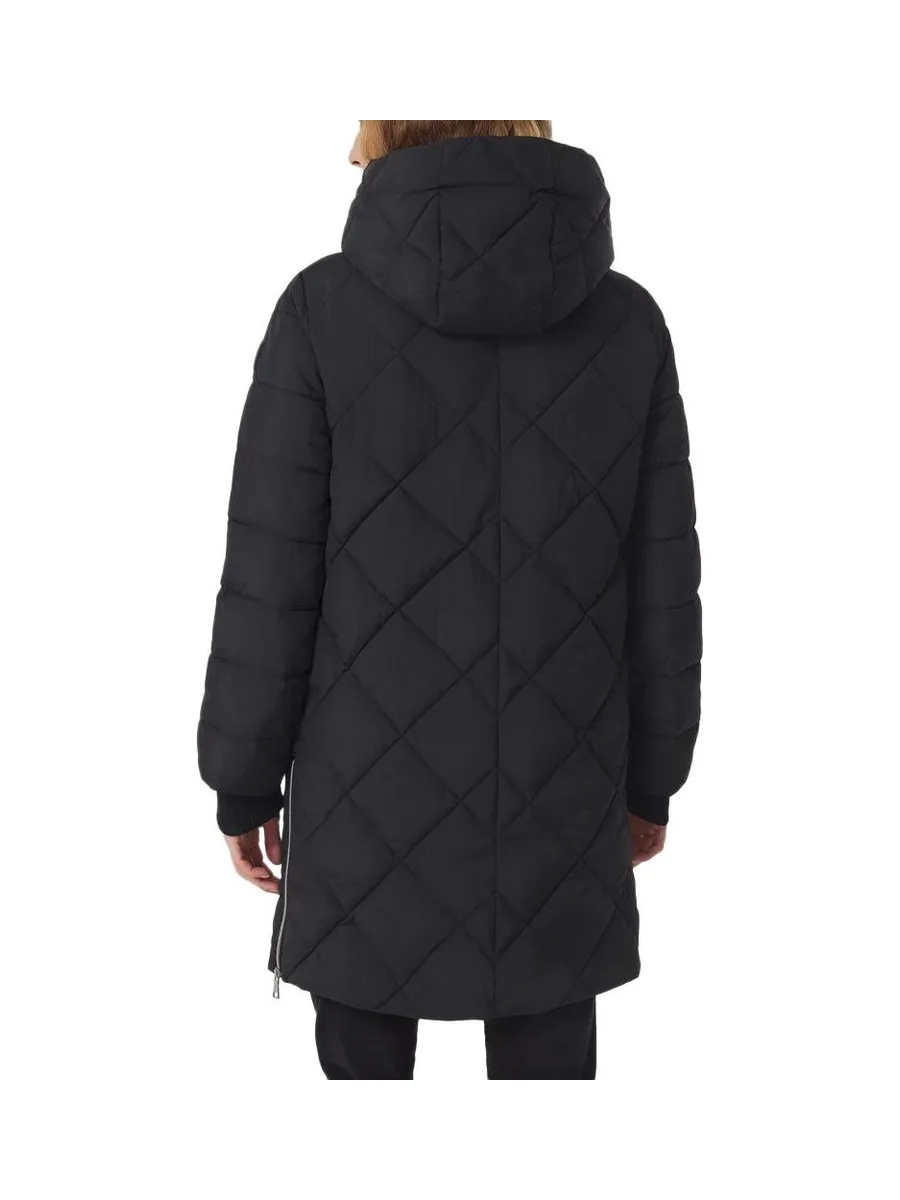 Doudoune longue Noire Femme TBS Gretalon 3