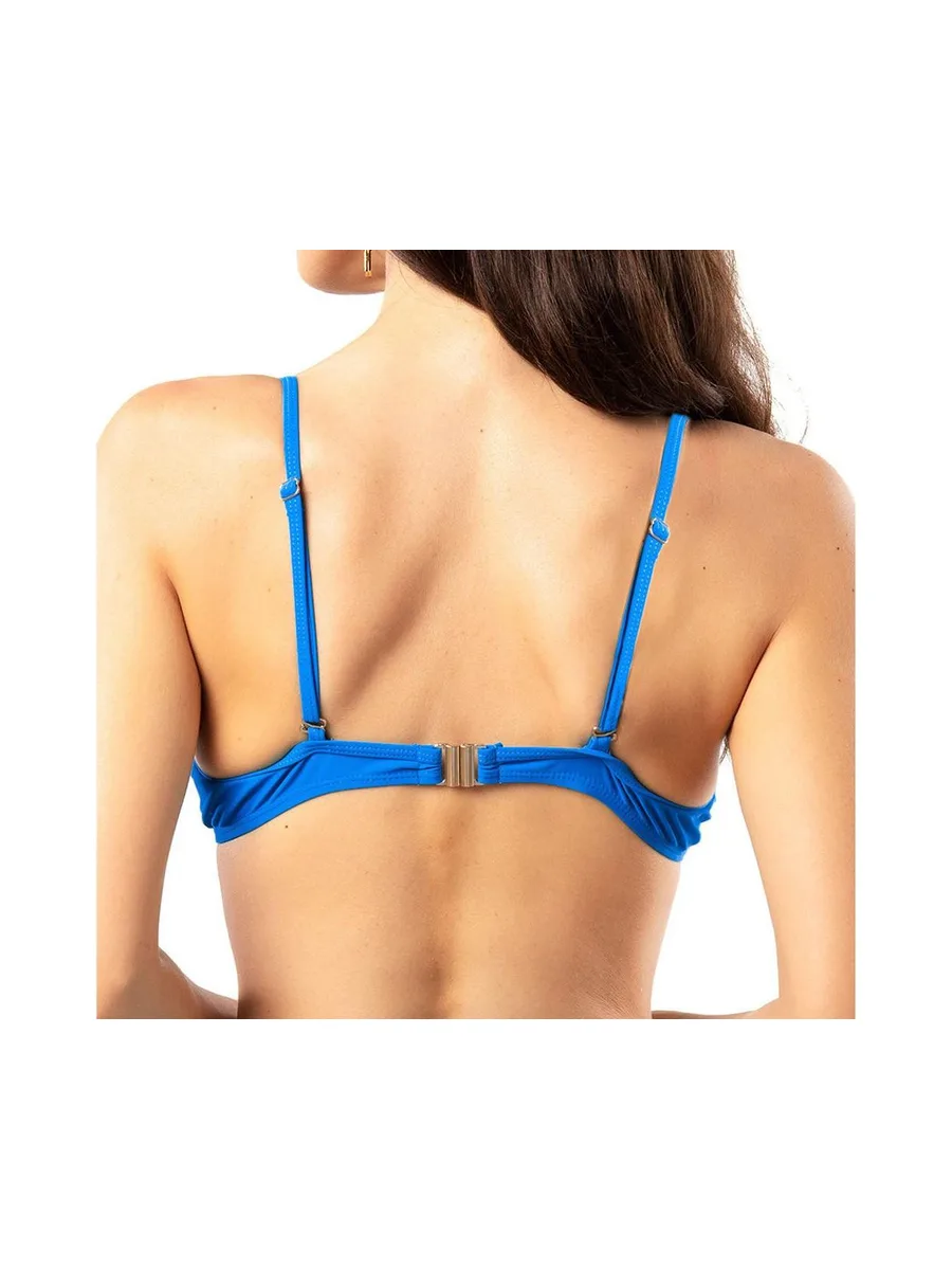 Haut de Bikini Bleu Roi Femme Sun Project Push Up - Taille 2