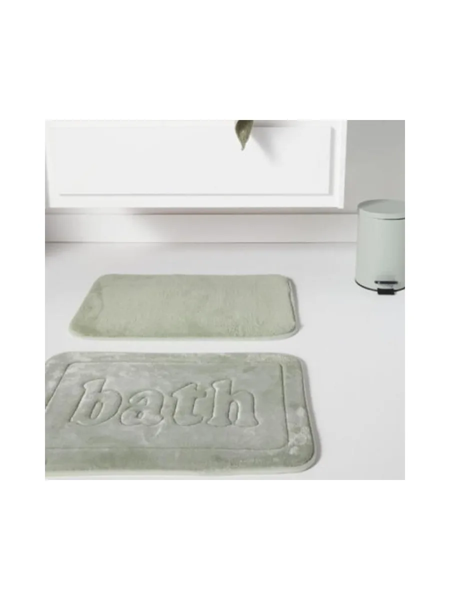 Tapis Vert Utility Mémoire De forme 40x60 3