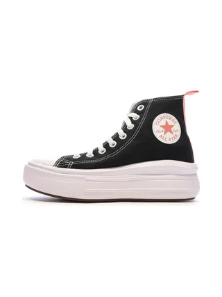 Baskets Noir/Rose Femme Converse All Star Move Platform 1