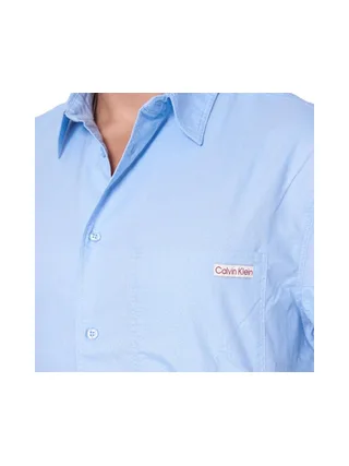 Chemise Bleu Homme Calvin Klein Jeans Oxford 3