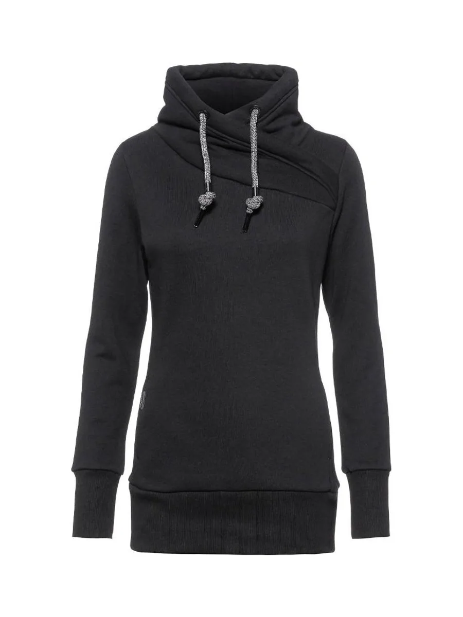 Sweat Noir Femme Ragwear Neska 2