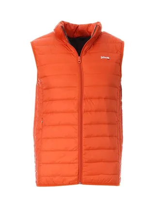 Doudoune Sans Manches Orange Homme Schott OAKLANDVRS 1