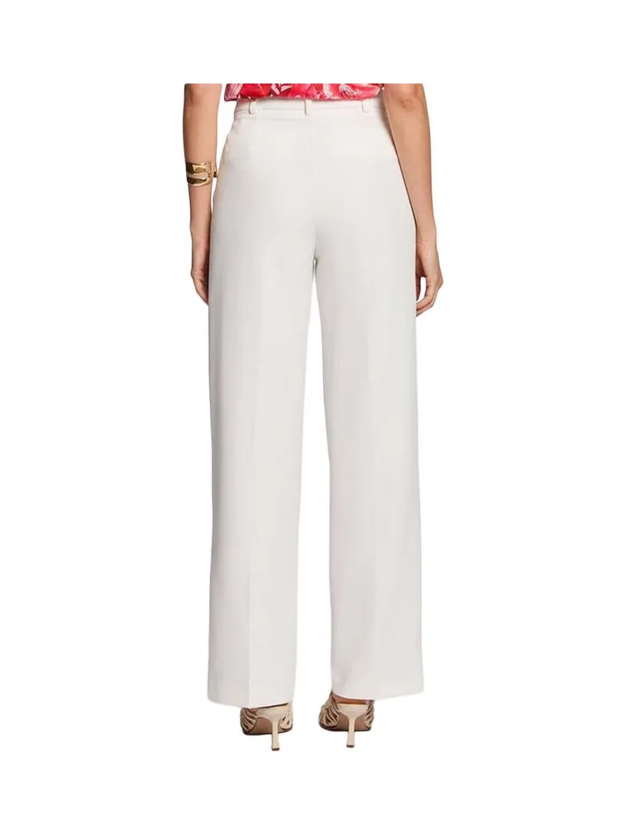 Pantalons fluide Blanc Femme Morgan Uni 3