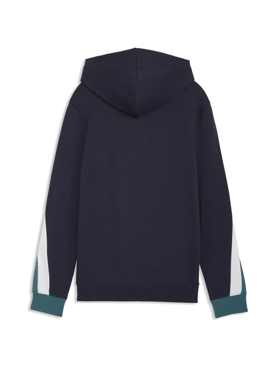 Sweat Bleu/Marine Garçon Puma Ess Block Hoodie Tr 3