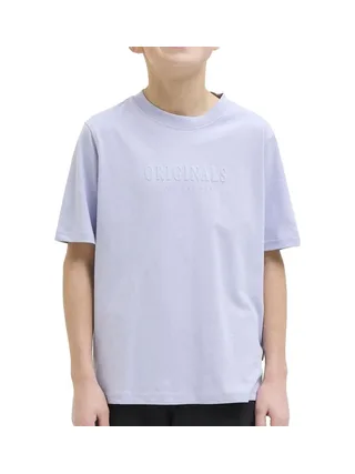 T-Shirt Mauve Garçon Jack & Jones Deriksberg 1