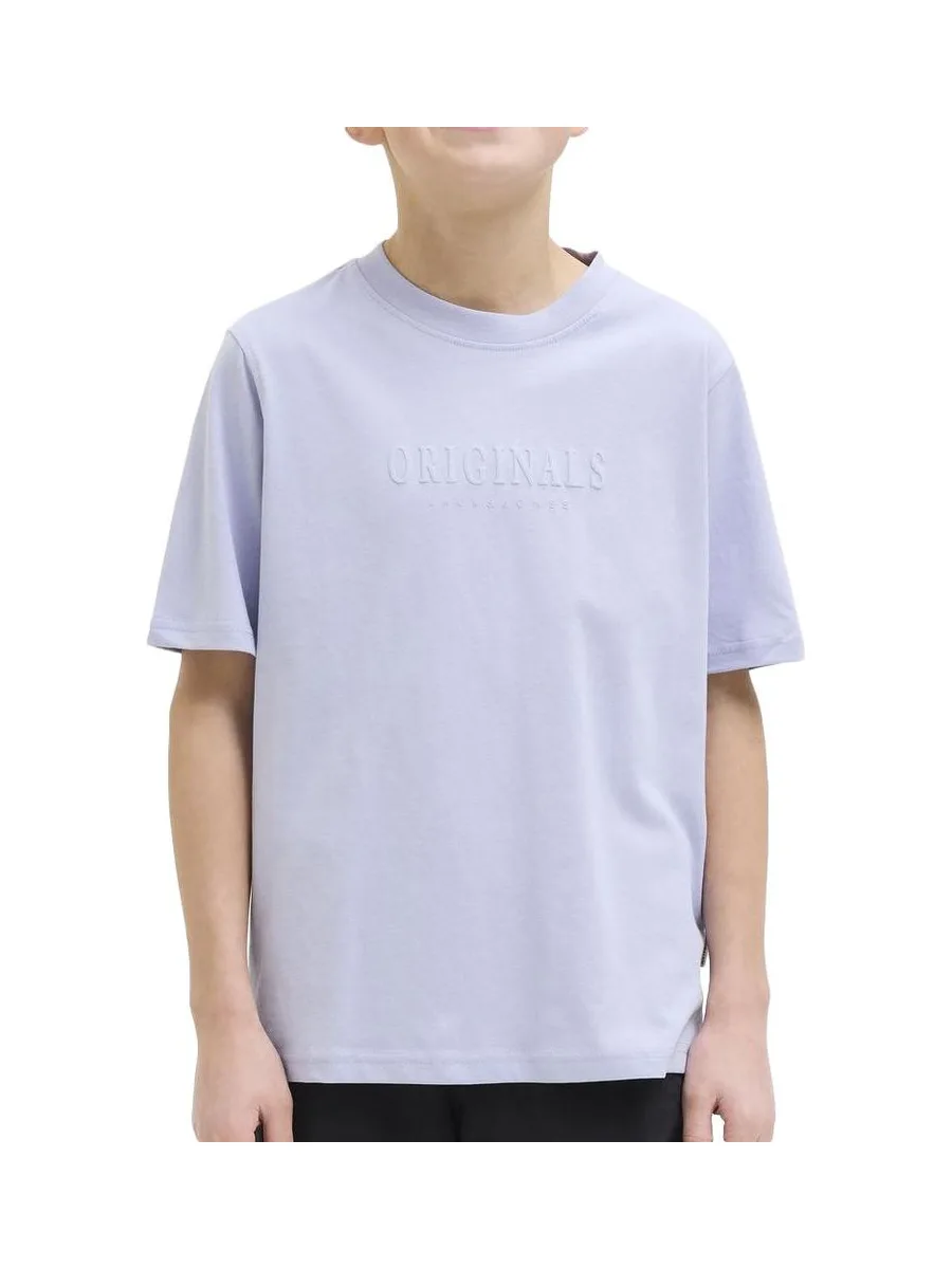 T-Shirt Mauve Garçon Jack & Jones Deriksberg 1