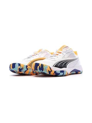 Chaussures de Padel Blanche Mixte Puma Nova Court 6