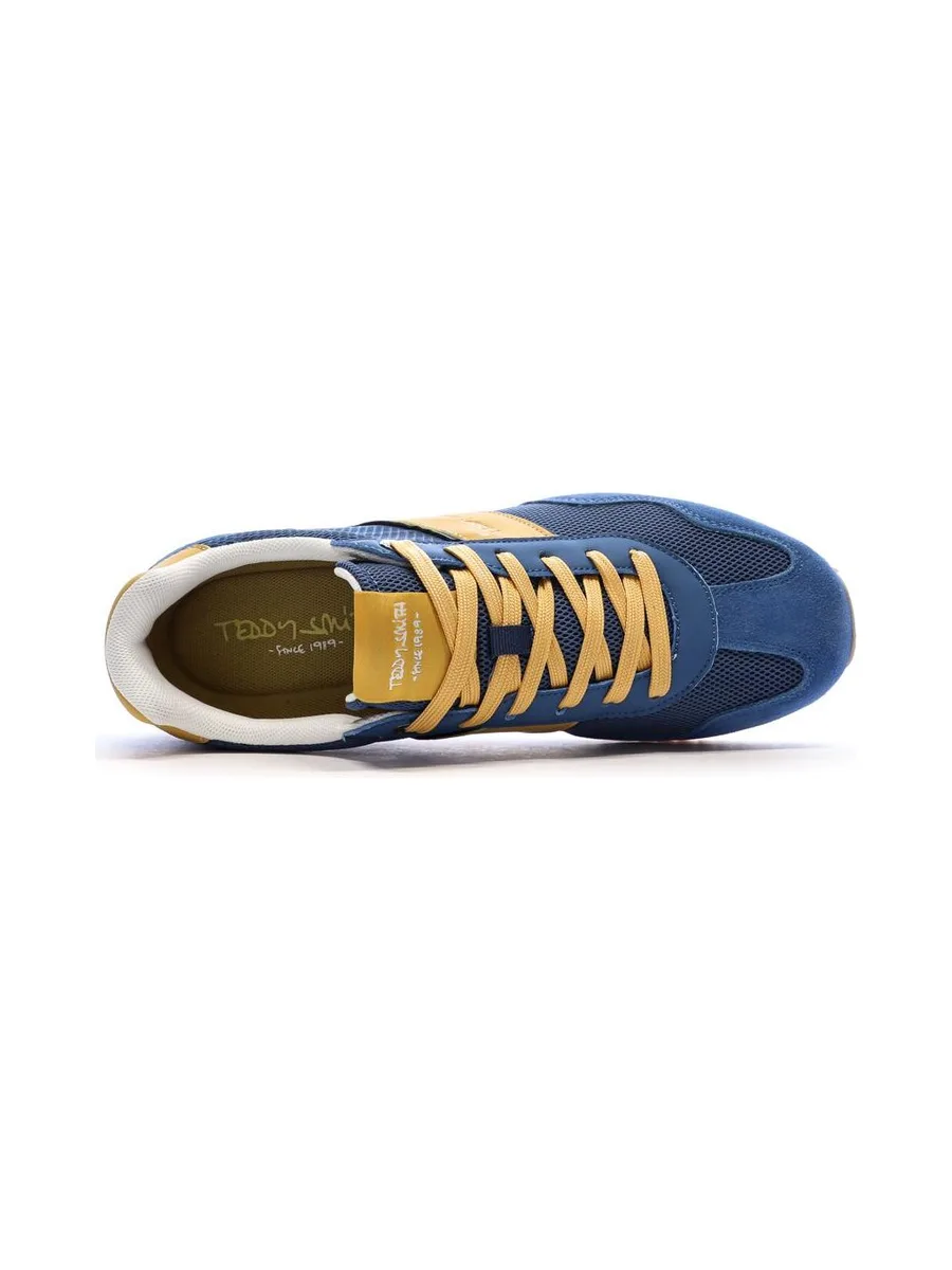 Baskets Bleu/Jaune Homme Teddy Smith 120501 5