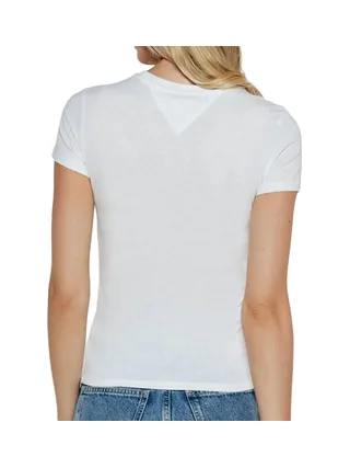 T-shirt Blanc Femme Tommy Hilfiger Tjw C 2