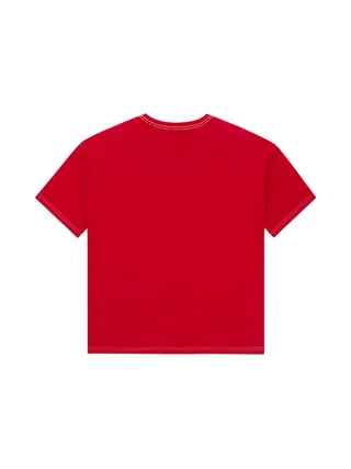 T-Shirt Rouge Homme Converse Sketch 2