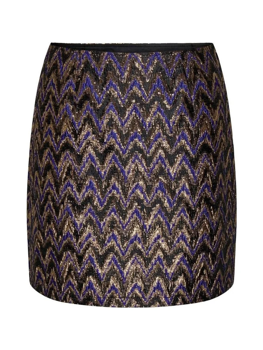 Jupe Noire à Motifs Femme JDY Ziggy 2