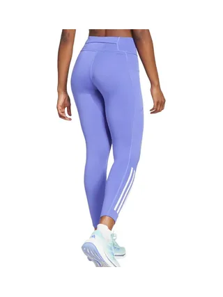 Legging Violet Femme Adidas Dailyrun 3s 7/8 2