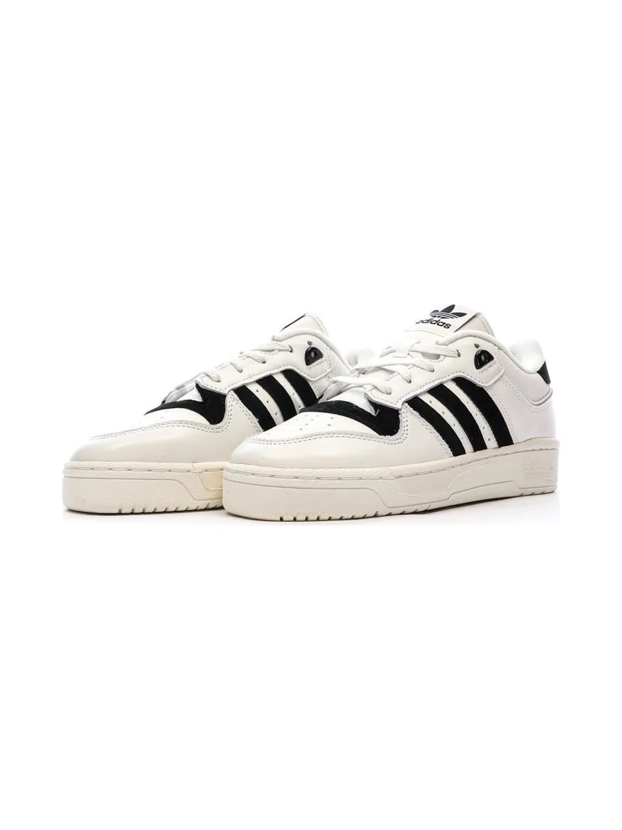 Baskets Blanches/Noires Femme Adidas Rivalry 86 7