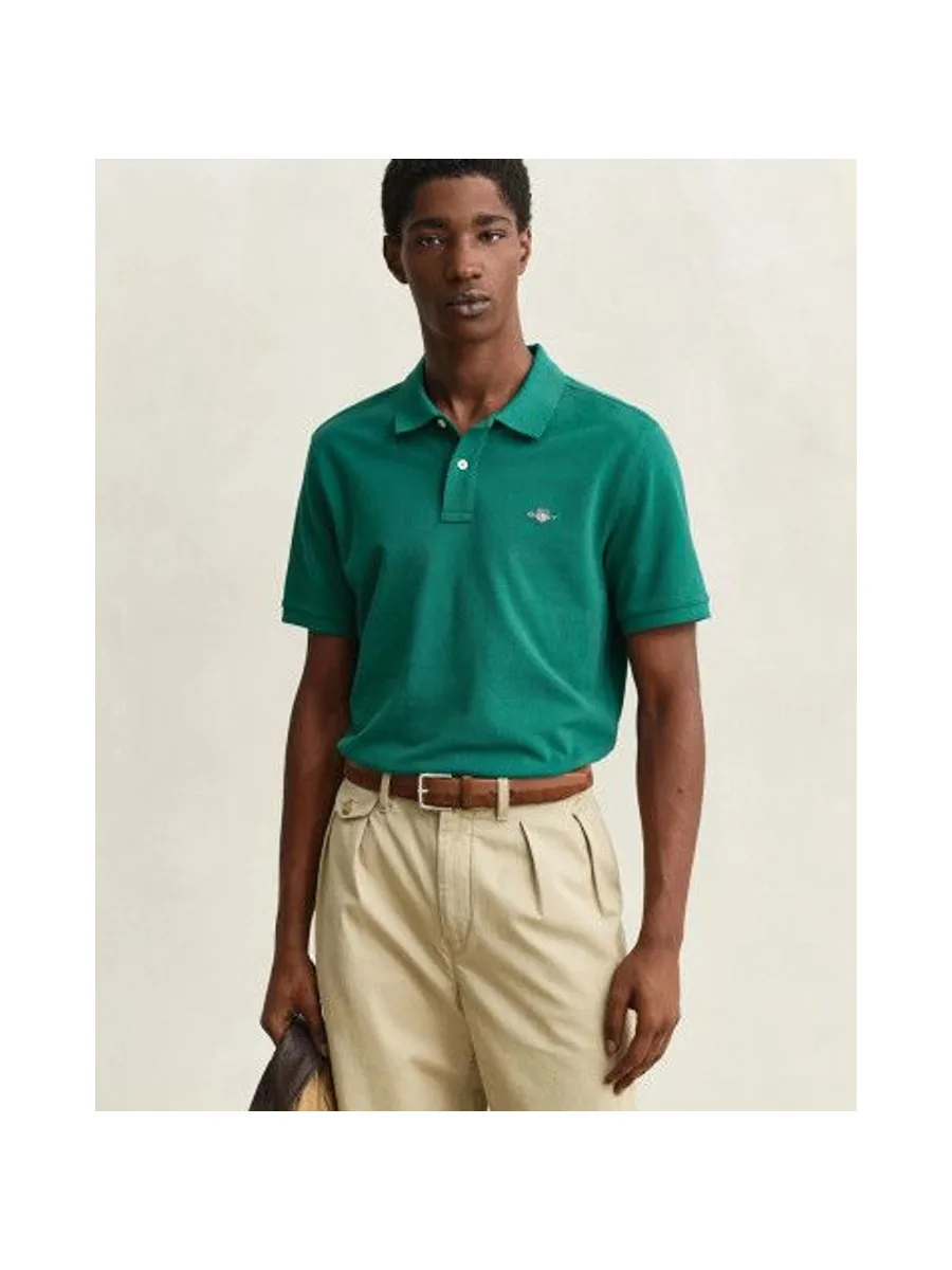 GANT Reg Shield Ss Pique - Polo 28