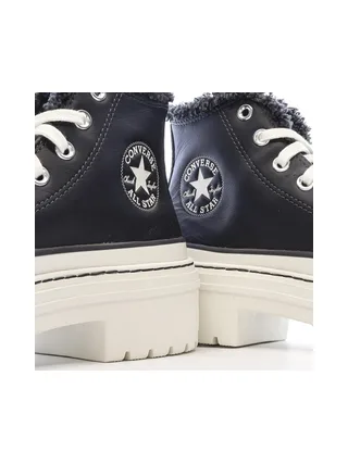 Baskets Noires Femme Converse Chuck Taylor All Star Lugged 7