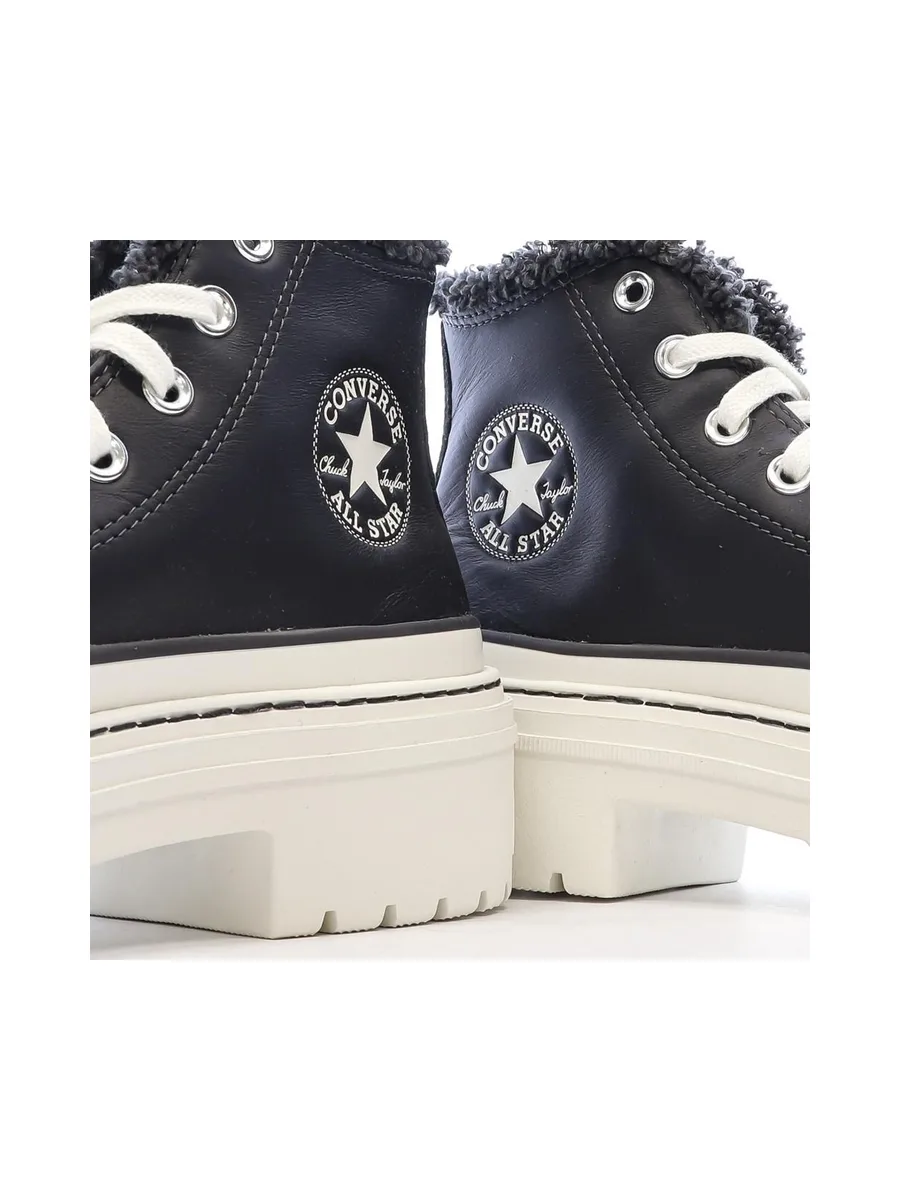 Baskets Noires Femme Converse Chuck Taylor All Star Lugged 8