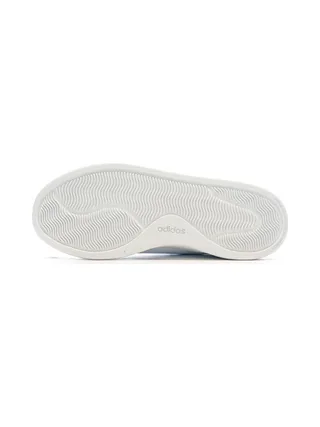 Baskets Blanc/Rose Femme Adidas Court Silk 5