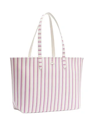 Sac Cabas Réversible Rose/Blanc Femme Lacoste Anna 3