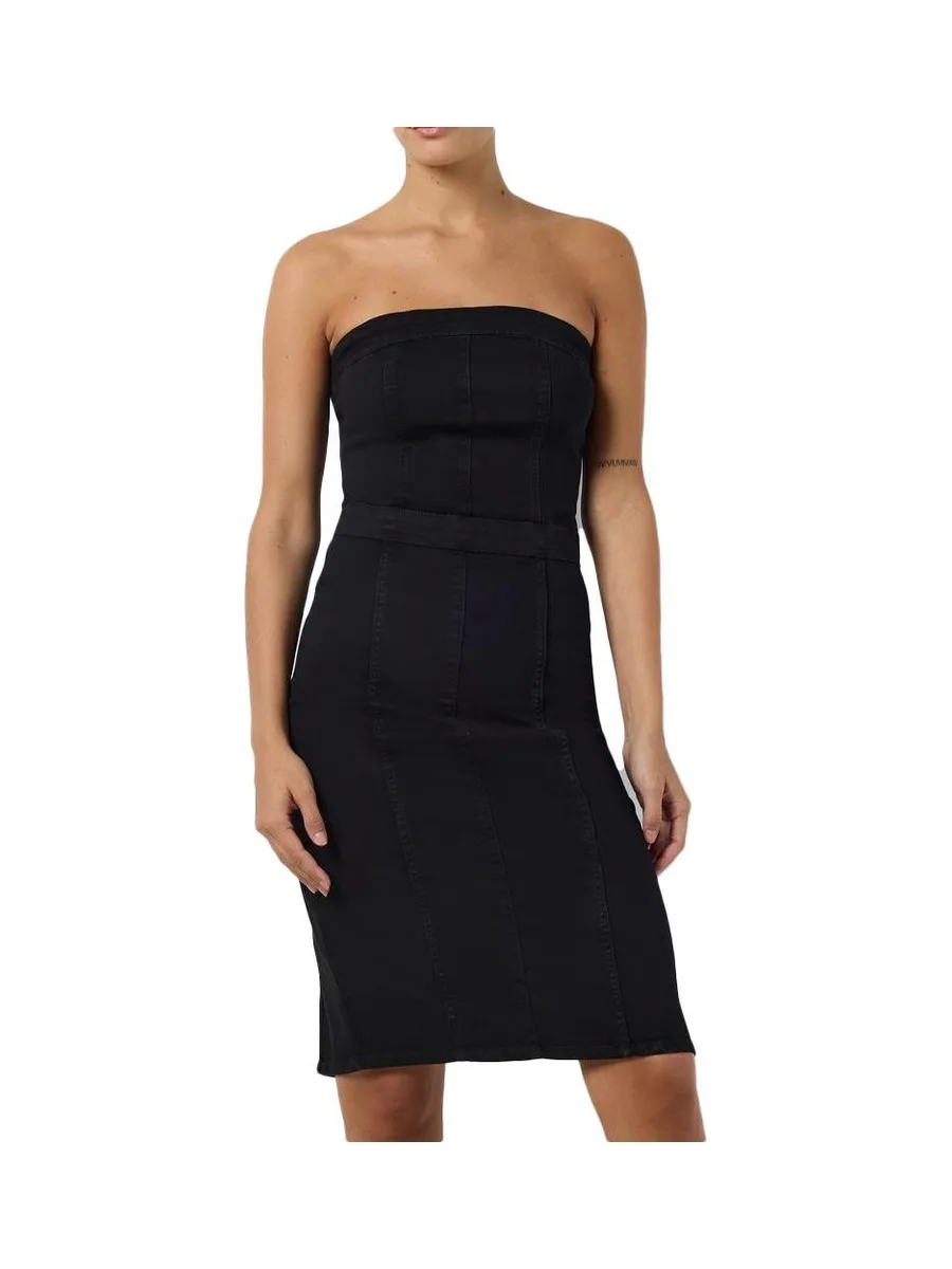 Robe en Jean Noir Femme Noisy May Mira 2