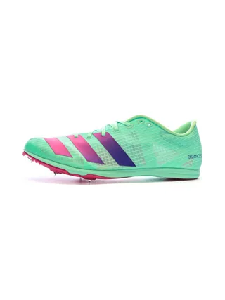 Chaussures d'Athlétisme Vertes Homme Adidas Distancestar 1