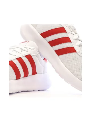 Baskets Blanches/Rouges Homme Adidas Lite Racer 3.0 7