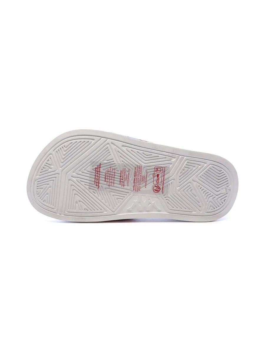 Claquettes Blanches à fleurs Fille Kappa Logo Sarty 2 3