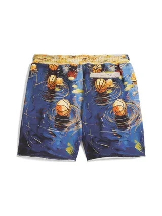 Short Bleu/Jaune Homme Puma Dylan 2