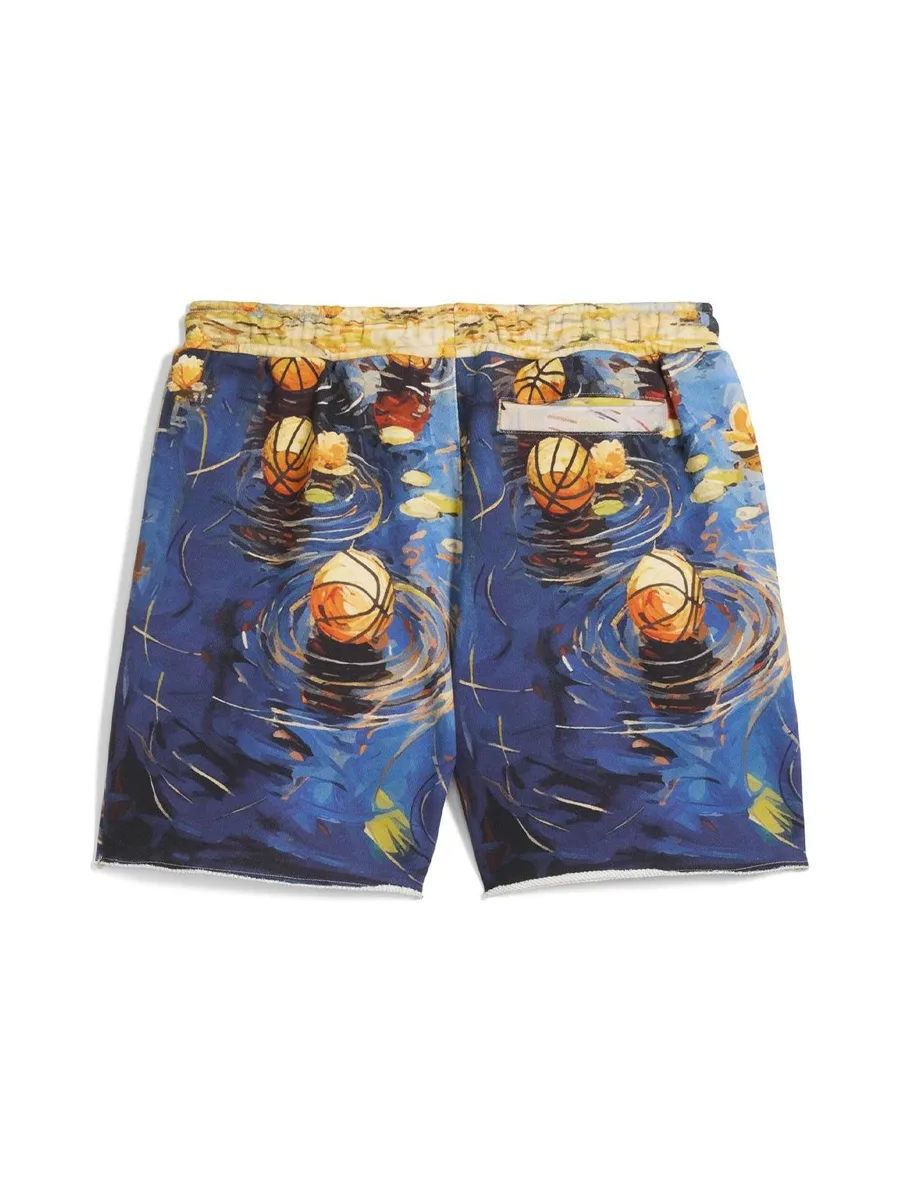 Short Bleu/Jaune Homme Puma Dylan 3