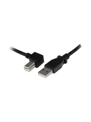 2m USB 2.0 A to Left Angle B Cable M/M 1