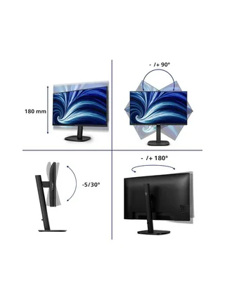 Philips 3000 series 24B2U3301D/00 computer monitor 5
