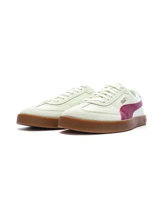 Baskets Bordeaux/Vert Femme Puma Club II Era 6