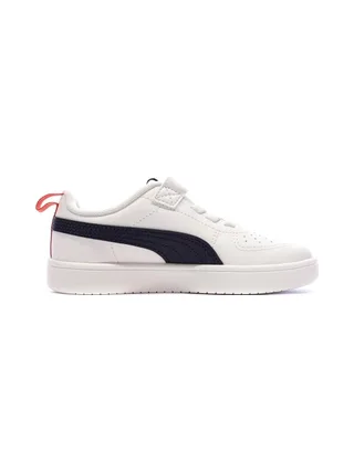 Baskets Blanches/Noires Garçon Puma Rickie 2