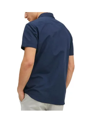 Chemisette Marine Homme Jack & Jones Summer 12254098 2