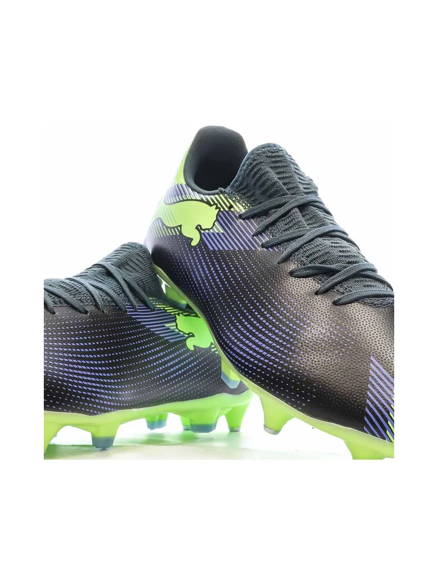 Chaussures de Football Marine/Jaune Homme Puma Future 7 Play MxSG 7