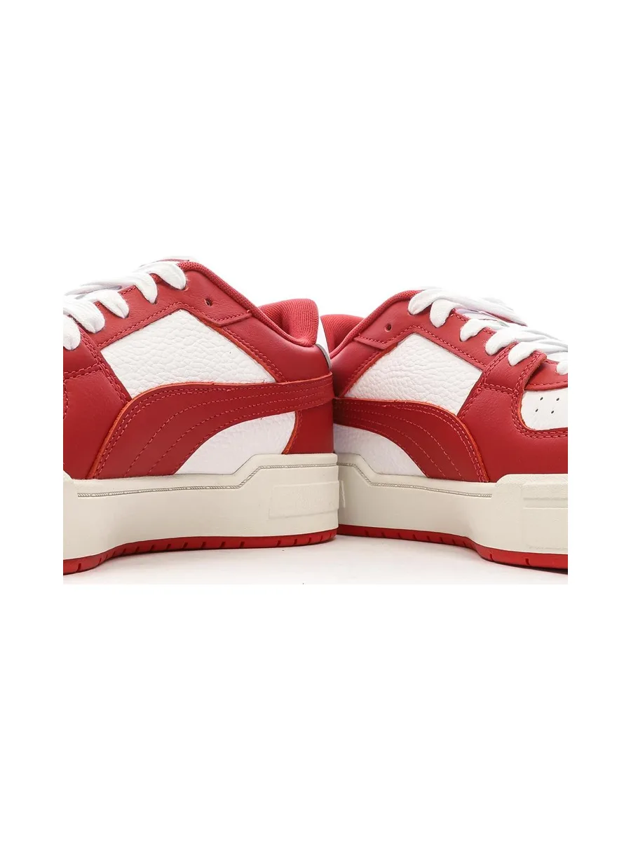 Baskets Blanches/Rouges Homme Puma Pro Classic 8