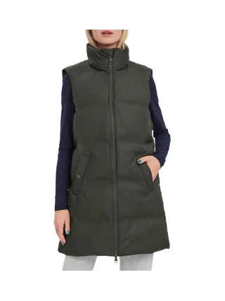 Doudoune sans manche Kaki Femme Vero Moda Coated 1