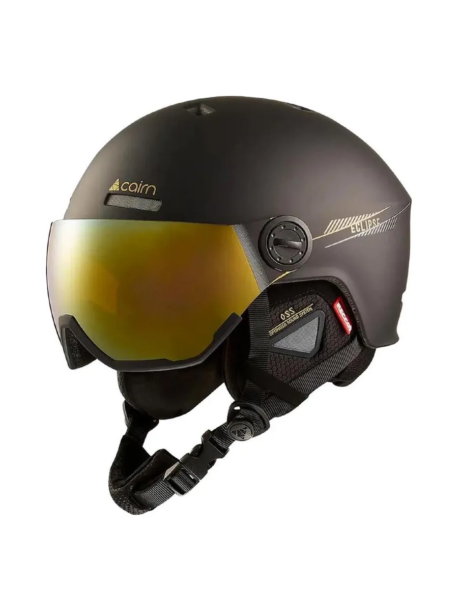 Casque de ski Noir Mixte Cairn Eclipse Visor 2