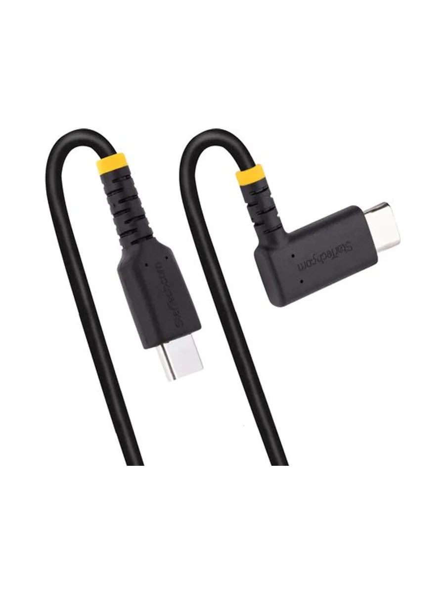 1ft USB C Charging Cable Angled 60W PD 6