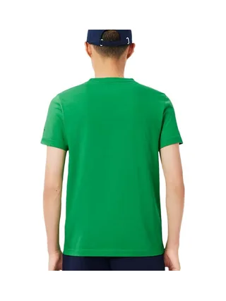 T-Shirt + Casquette Vert Homme Lacoste TH1044 3