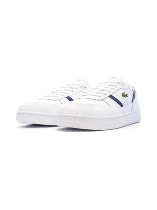 Baskets Blanc/Bleu Homme Lacoste T-clip Set 224 6