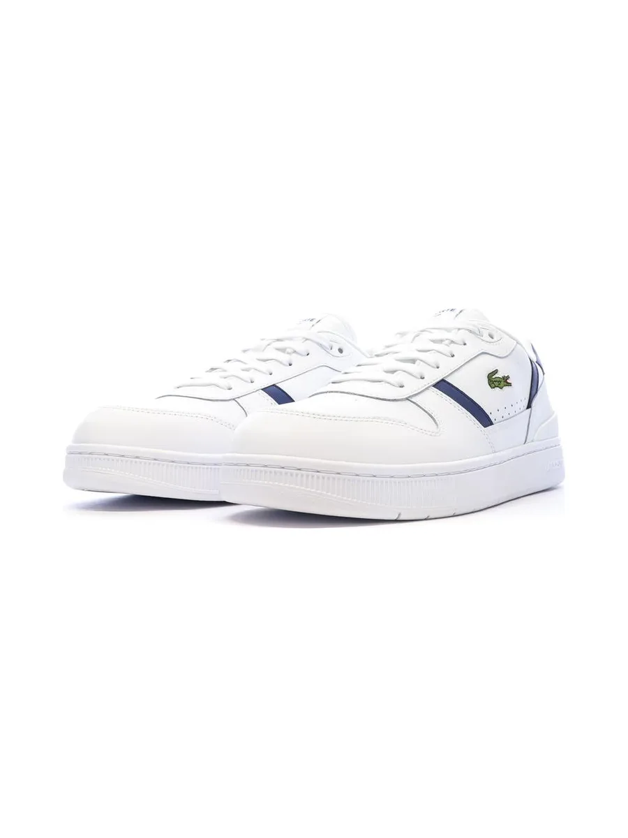 Baskets Blanc/Bleu Homme Lacoste T-clip Set 224 7
