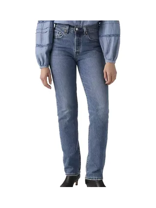 Jean 501 Bleu Femme Levi's Original 1